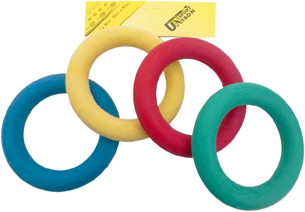 HRA Ringo kroužek sportovní barevný 16cm gumový 4 barvy