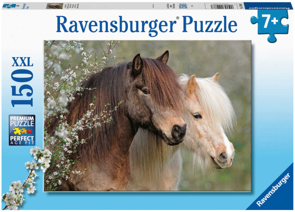 Fotografie RAVENSBURGER Puzzle koně XXL 150 dílků 49x36cm skládačka