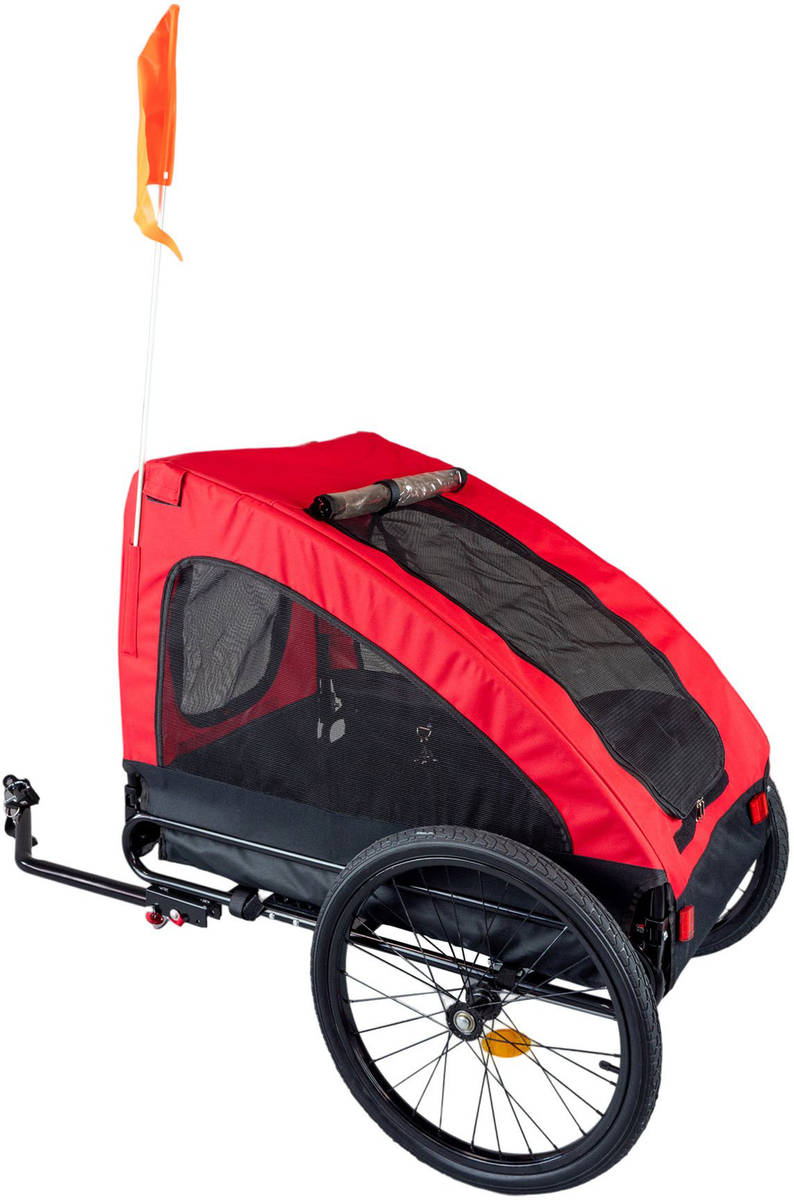 Fotografie ACRA Bellelli vozík dvoukolový přívěsný za kolo pet trailer pro domácí mazlíčky
