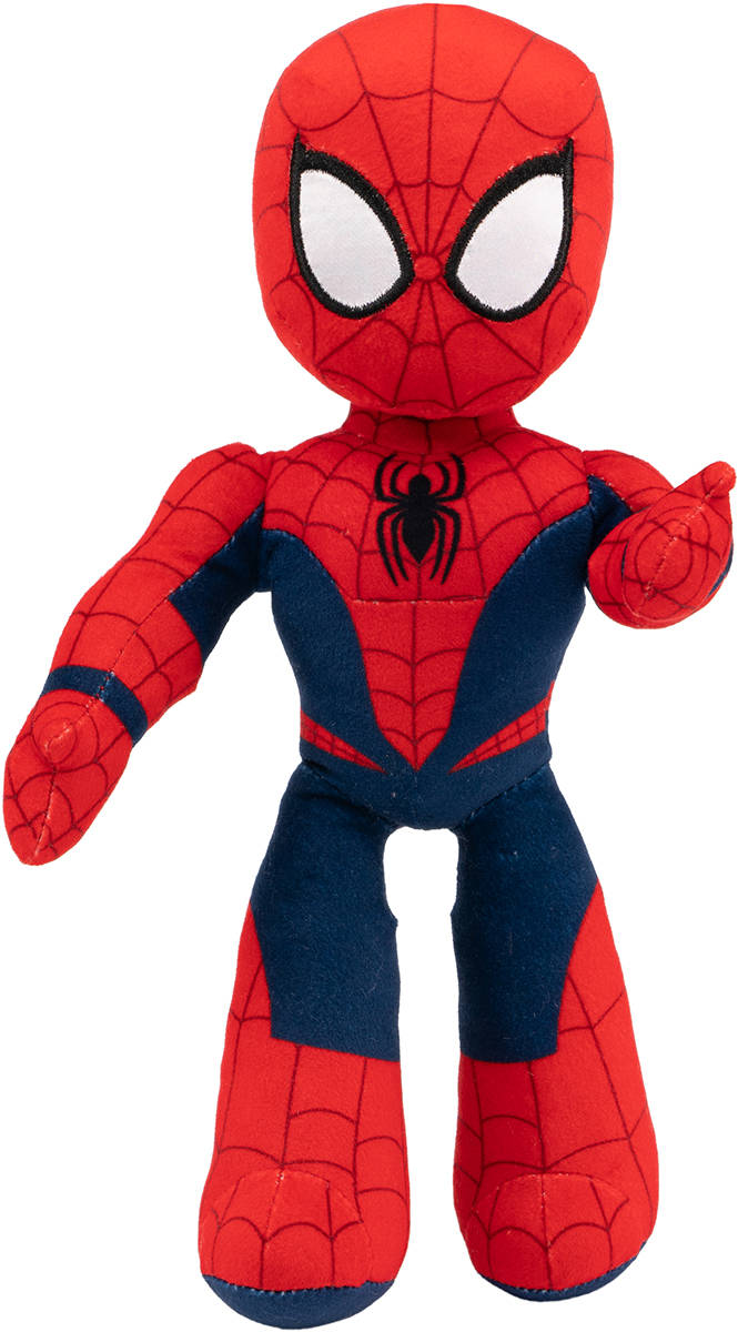 Fotografie PLYŠ Spiderman 30cm ohebné končetiny *PLYŠOVÉ HRAČKY*