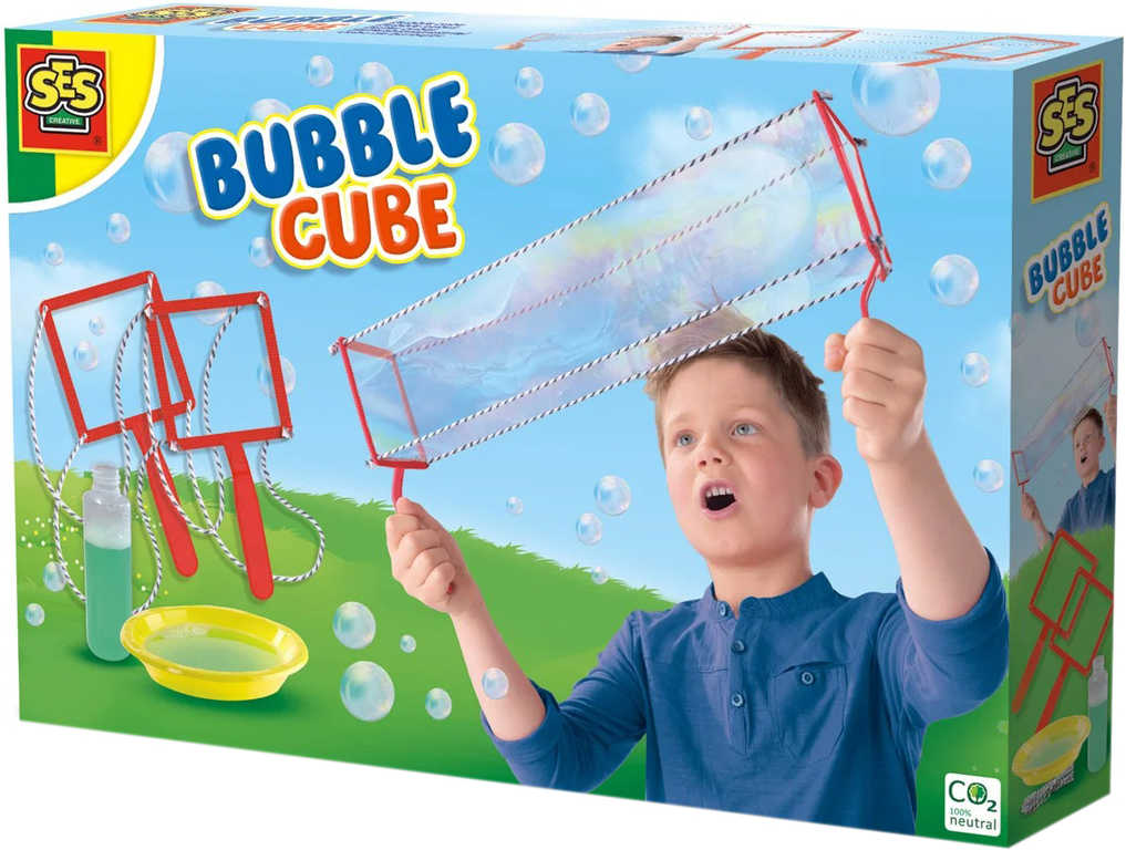 Fotografie SES CREATIVE Bublifuk hranaté bubliny herní set v krabici