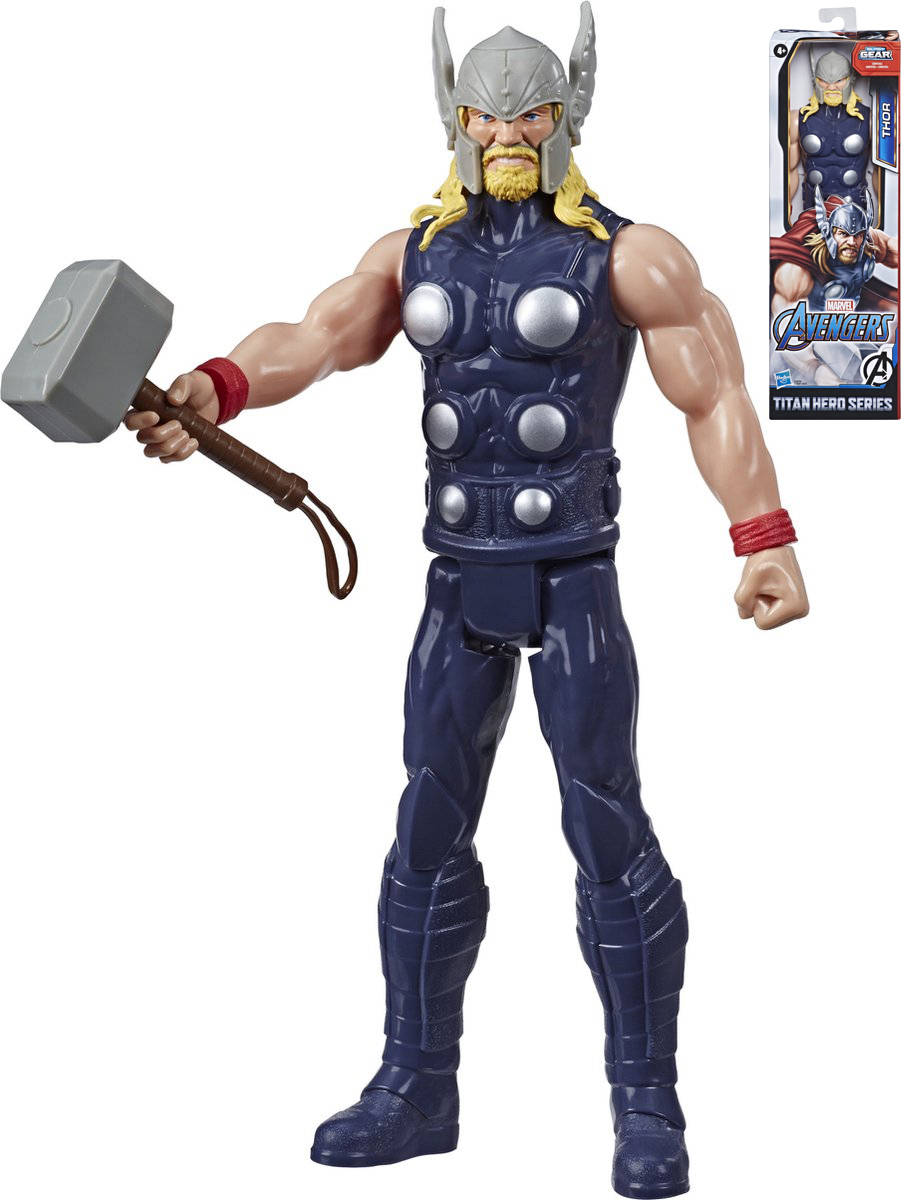 Fotografie HASBRO Avengers Titan Hero Thor akční figurka kloubová 30cm plast
