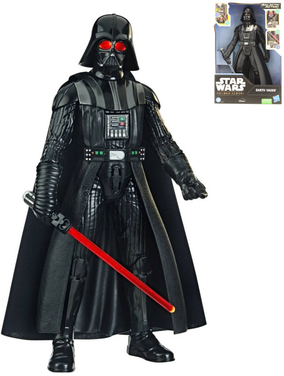Fotografie HASBRO Figurka Darth Vader Star Wars s efekty na baterie Světlo Zvuk