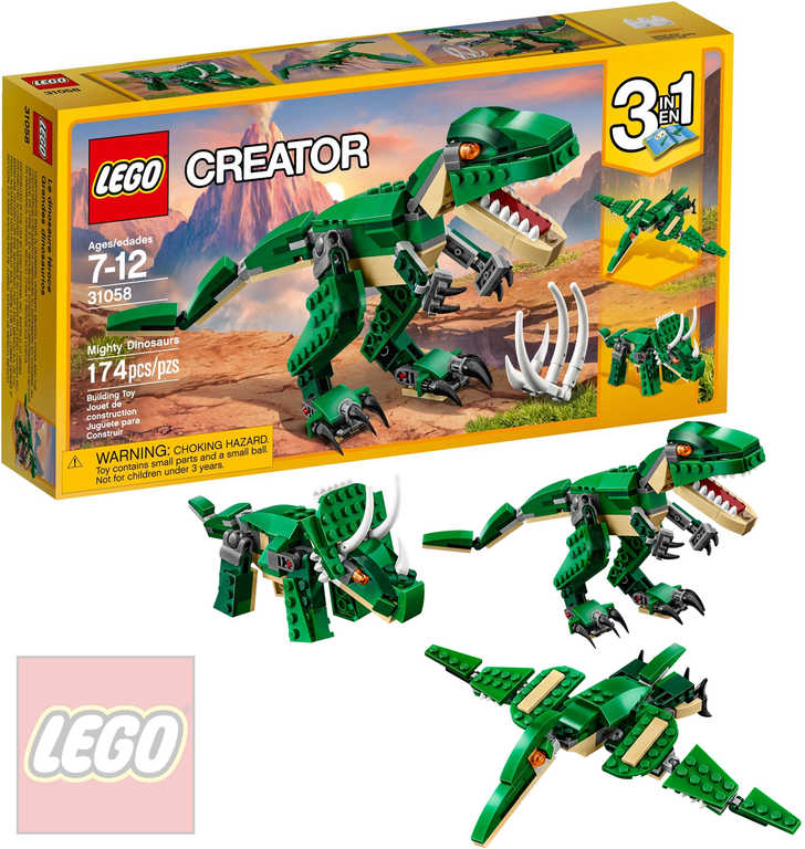 Fotografie LEGO - Úžasný Dinosaurus LEGO