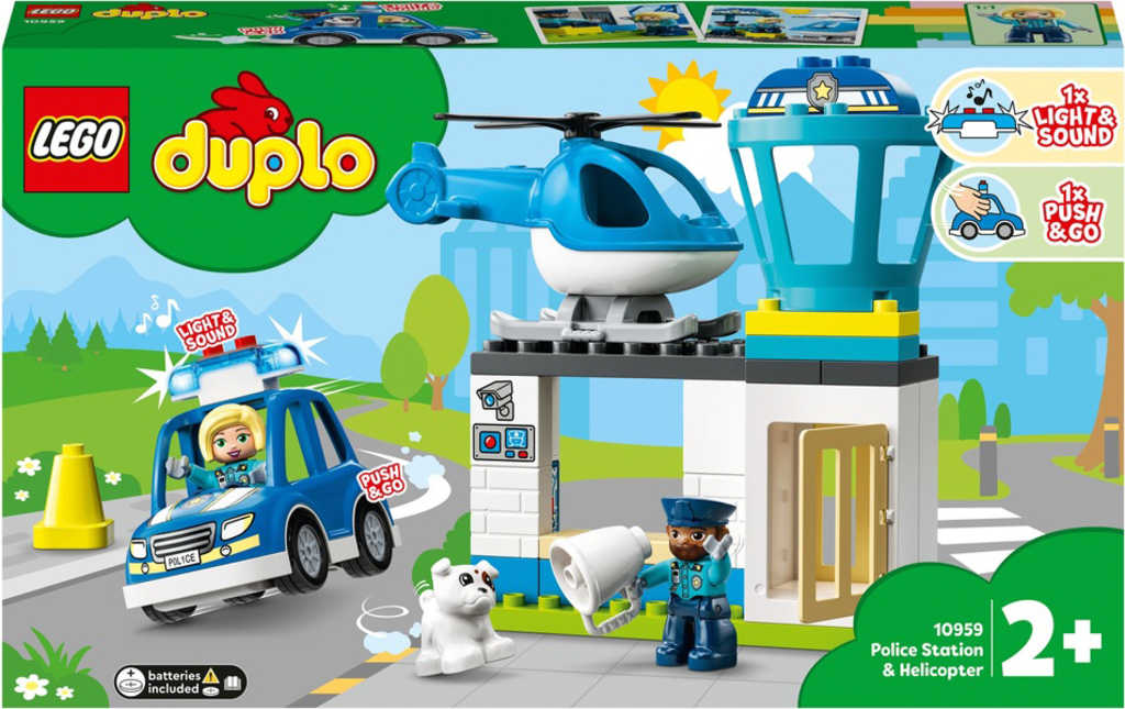Fotografie LEGO DUPLO 10959 Policejní stanice a vrtulník Lego Duplo