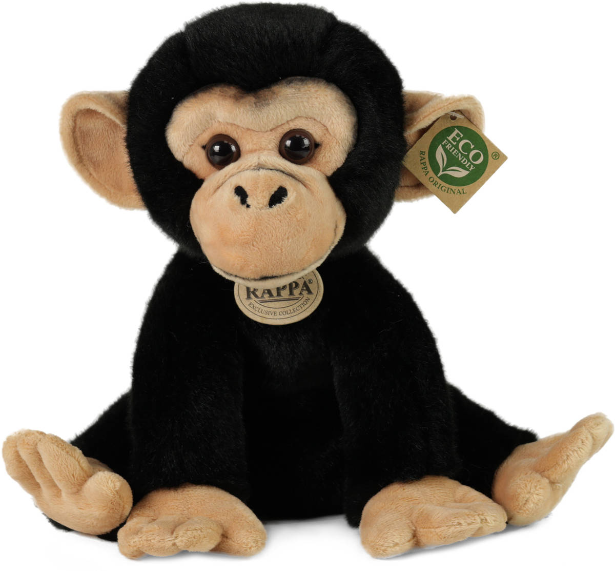 Fotografie PLYŠ Šimpanz 28cm Eco-Friendly *PLYŠOVÉ HRAČKY*