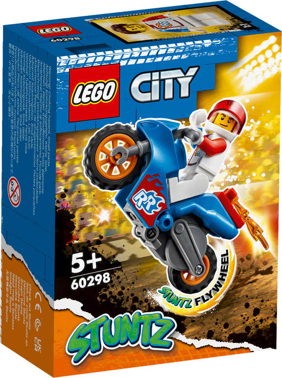Fotografie LEGO - Kaskadérská motorka s raketovým pohonem LEGO