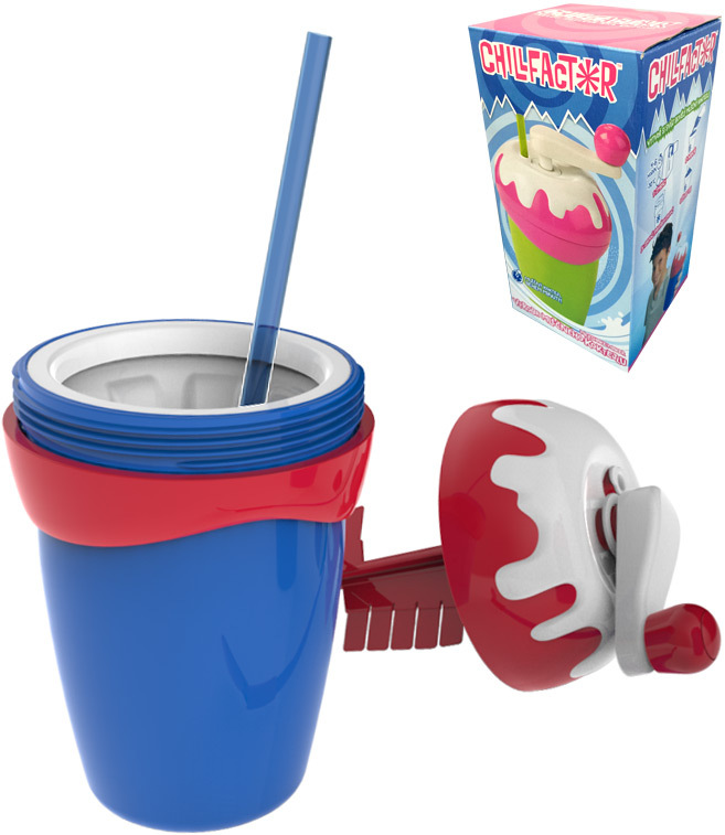 Fotografie Milkshake Maker výroba ledového mléčného koktejlu dětský shaker 2 barvy plast